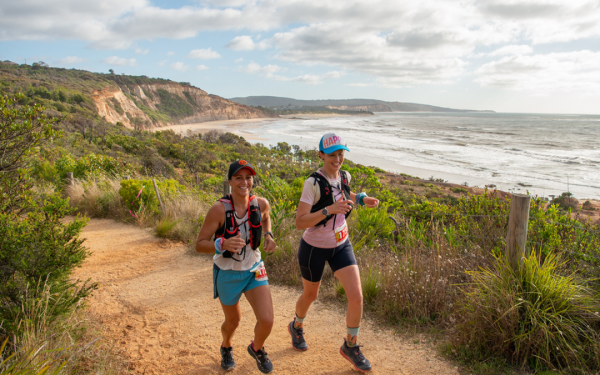 2022 Trail Running Series cliff top